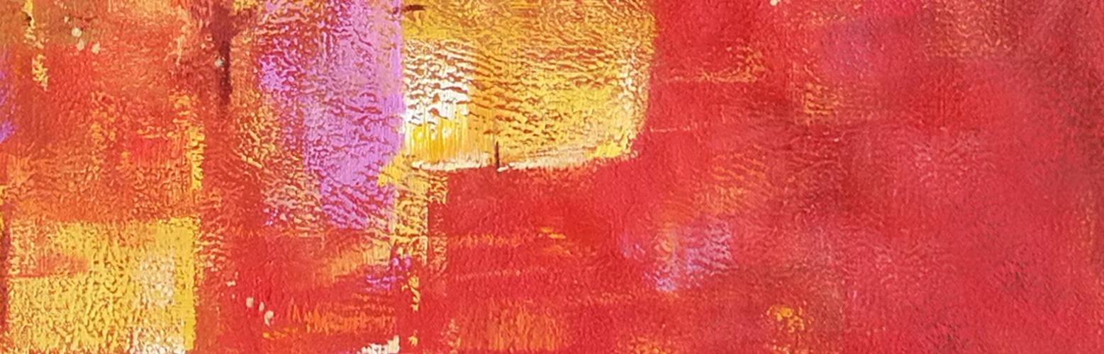 Colorful abstract art, Abstract drip painting L231